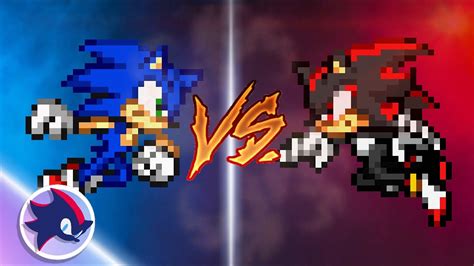 Shadow Vs Sonic Exe Part 1 Sprite Animation Theme Loader