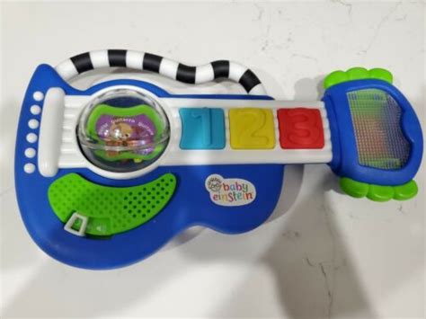 Baby Einstein Rock Light And Roll Guitar Musical Toy Ages 3 Months Ebay