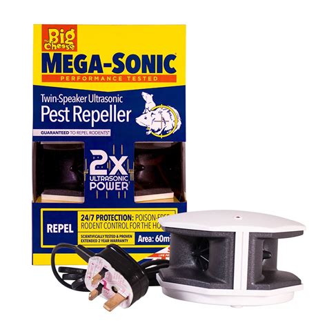 Wholesale Online Fast Shipping Discreet 60sqm The Big Cheese Mega Sonic Pest Repeller Best