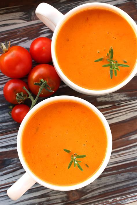 Creamy Tomato Soup The Daring Gourmet