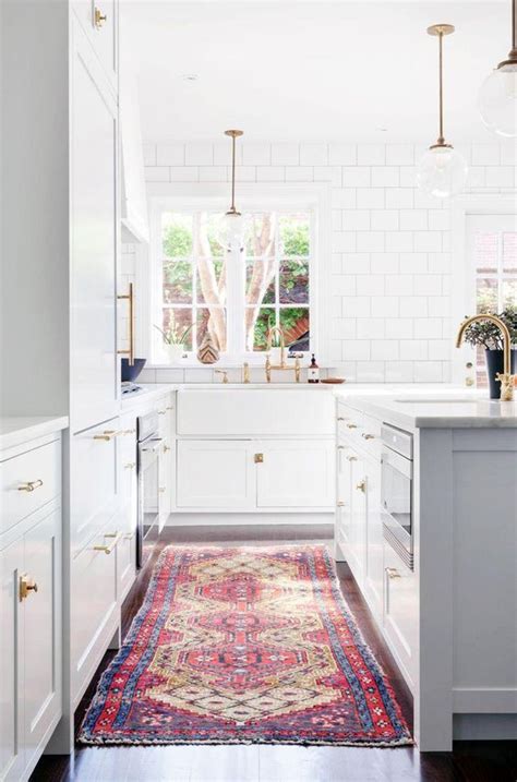 Because modern farmhouse rugs goes in every room in your home. I Can't Resist: Oriental Rugs in the Kitchen
