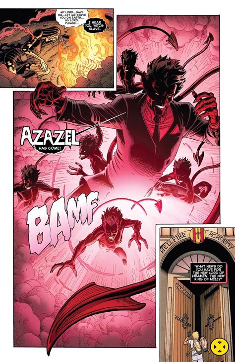 Respect Azazel (Marvel, 616) : respectthreads