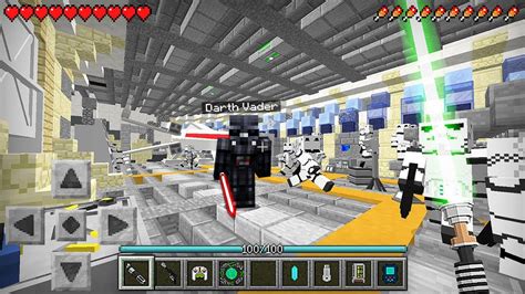 How To Play Star Wars In Minecraft Mcpe Mods Youtube
