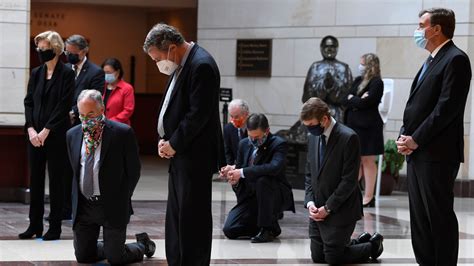George Floyd Protests Booker Senate Democrats Hold Moment Of Silence