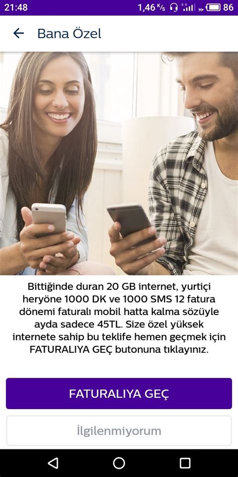 Türk Telekom Online işlemler size özel faturalı kampanyası taahhütlü mü