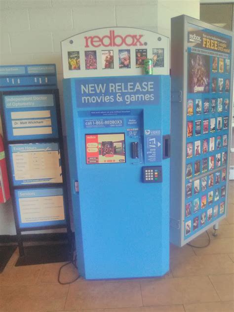 This Blue Redbox In A Walmart Rmildlyinteresting