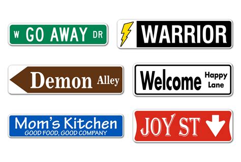 Personalized Street Name Sign Easily Design And Order