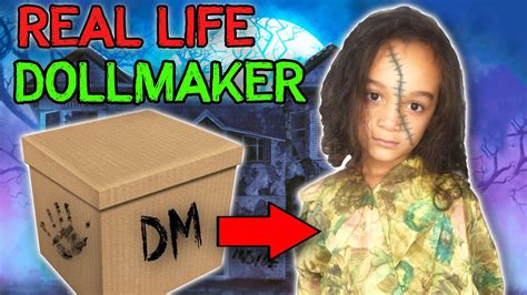 Real Life Doll Maker In A Mystery Box This Doll Moved Youtube