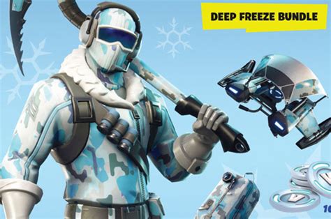 Fortnite Deep Freeze New Ps4 Xbox And Nintendo Switch Retail Bundle