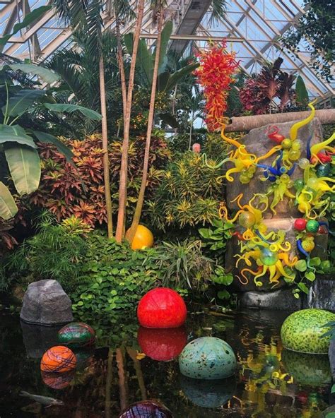 “chihuly Celebrating Nature” At Franklin Park Conservatory In Columbus