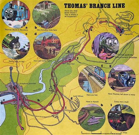 Thomas And Friends Sodor Map