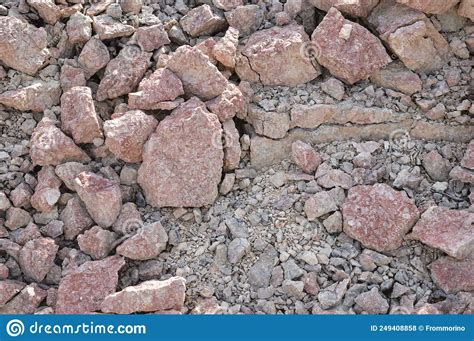 La Textura De Una Pila De Piedras Calizas Foto De Archivo Imagen De