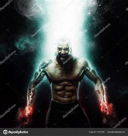 Energy Guy Dark Motivation Power Bodybuilder Athletic