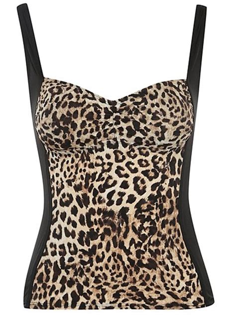 Leopard Print Tankini Top Women George At Asda