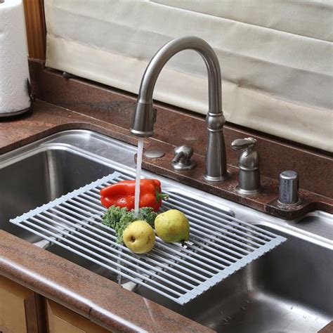 Maybe you would like to learn more about one of these? 52cm*33cm New Foldable Kitchen Sink Rack Stainless Steel ...