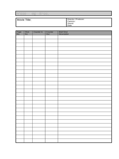 2021 Log Sheet Fillable Printable Pdf And Forms Handypdf