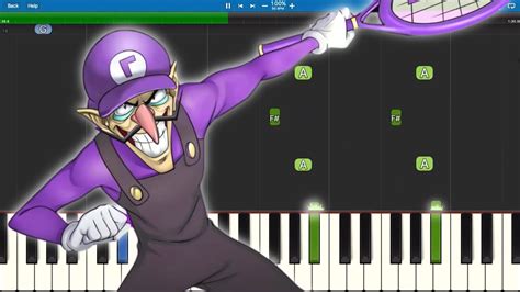 Waluigi Vs Smash Bros Rap Battle Part 3 Piano Tutorial Mashed