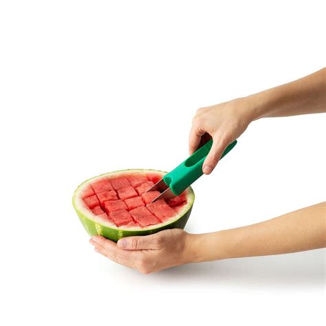 Chefn Slicester Watermelon Cuber Slicer Green Kitchen Stuff Plus
