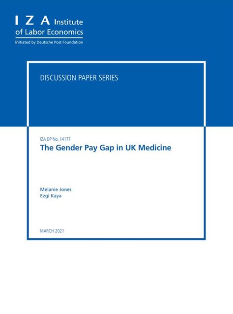 Understanding The Gender Pay Gap Within The Uk Public Sector Wales Institute Of Social And