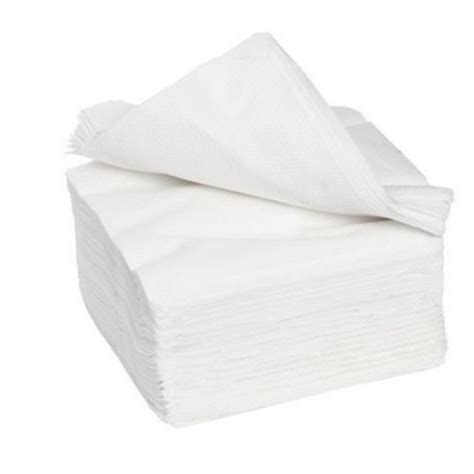 Plain White Paper Tissue Napkin Size 27x30 Cm Lxw Rs 10 Packet