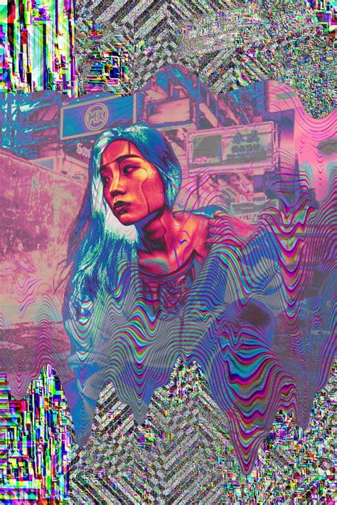 Check Out My Behance Project Glitchwave