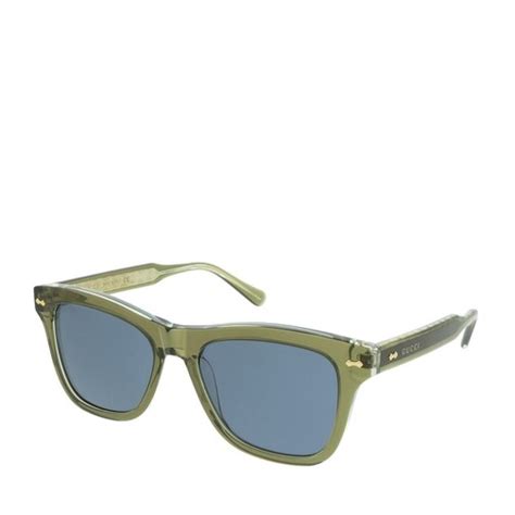 gucci gg0910s 002 54 sunglass man acetate green sonnenbrille fashionette