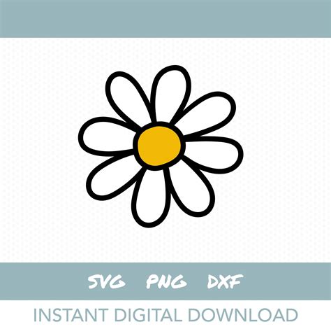 Daisy Svg Daisy Flower Clipart Instant Digital Download Etsy Australia