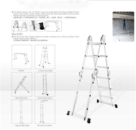 Aluminium Multipurpose Professional Telescope Extension Ladder Buy