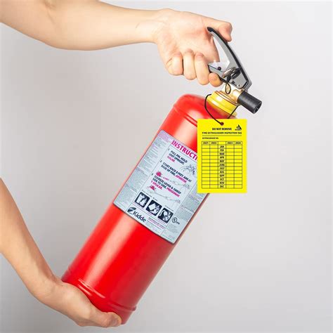 Fire Extinguisher Tag Gotsafety Com