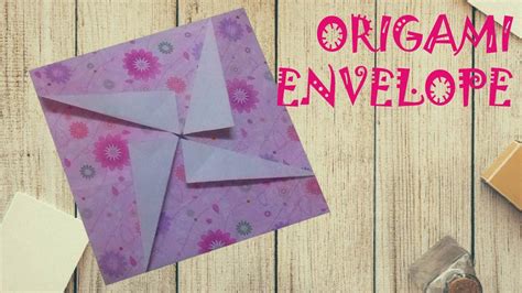 Origami Easy Origami Square Envelope