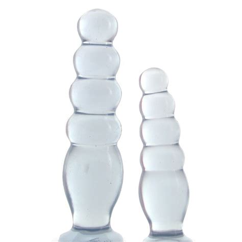 Crystal Jellies Anal Delight Trainer Kit Clear Dallas Novelty Online Sex Toys Retailer