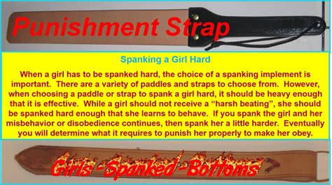 Domestic Discipline Girls Know Importance Of Spanking A Girl Hard
