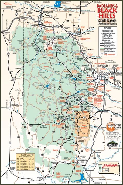 Black Hills Driving Routes In The Black Hills Of South Dakota South