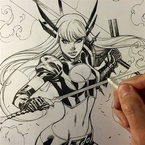 Pin By Madd Lion On Jscott Campbell Comic Book Drawing