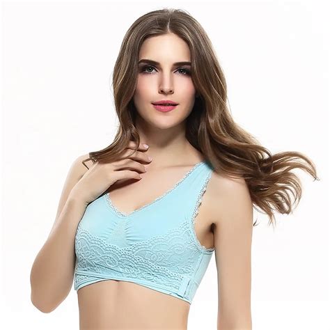 2019 Womens Sexy Lace Bras Breathable Comfortable Sleeping Seamless Wirefree Bra Fitness