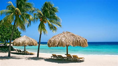 Download Aruba Beachfront Scene Desktop Wallpaper At By Greid