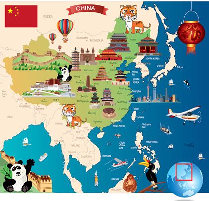 Check spelling or type a new query. China Cartoon Map Stock Illustration - Download Image Now ...