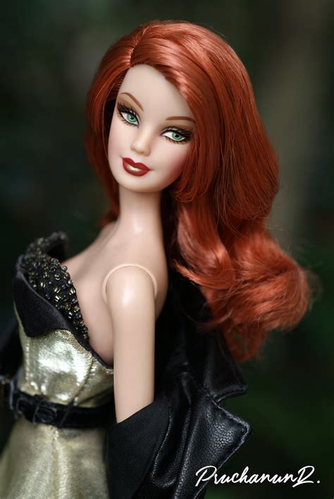 Barbie Radiant Redhead Barbie Doll Bob Mackie A Photo On Flickriver