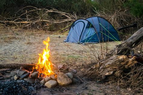 Free Stock Photo Of Camping Fire Tent