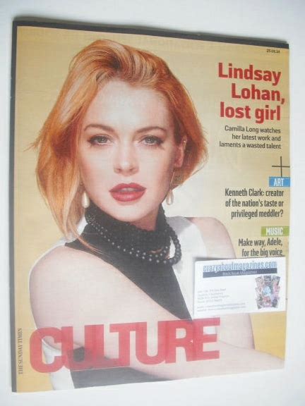Culture Magazine Lindsay Lohan Cover 25 May 2014
