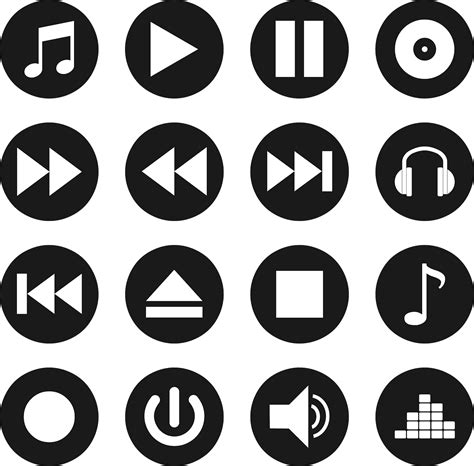 Music Player Vector At Collection Of Music Player