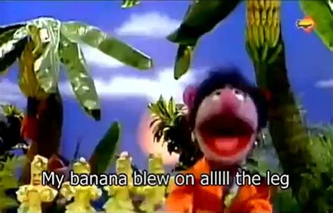 AIDS Banana Sesame Street With Fake Subtitles Buffalax Style By Electricdonkey Video
