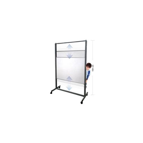 Cos Sliding Mobile Whiteboard 1200x900mm