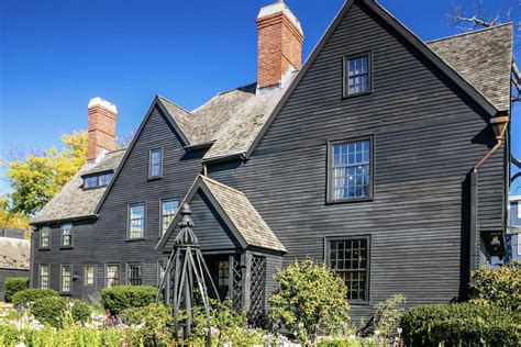 Historic “house Of Seven Gables” Salem Massachusetts 1668 Built