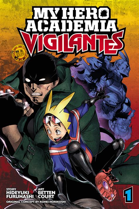 Viz Media Launches My Hero Academia Vigilantes Manga Series