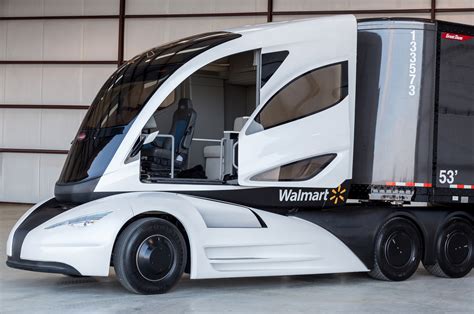 Walmart Peterbilt Team Up For Hybrid Turbine Prototype Truck Photo