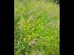 Naked Horny Milf In A Chamomile Field Masturbates Pisses And Wards Off A Wasp Angela Milf