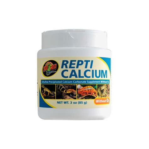 Our bones cannot absorb calcium without the presence of vitamin d. Zoo Med Repti Calcium without D3 - 3 oz