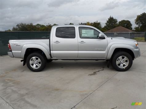 Silver Streak Mica 2012 Toyota Tacoma V6 Trd Sport Prerunner Double Cab