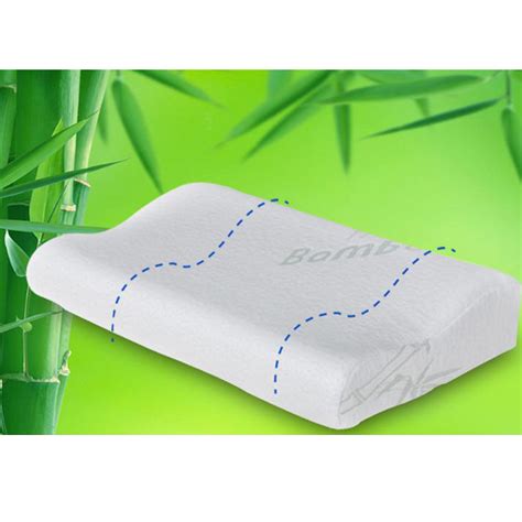 30x50 Sleep Bamboo Fiber Slow Rebound Memory Foam Pillow Cervical